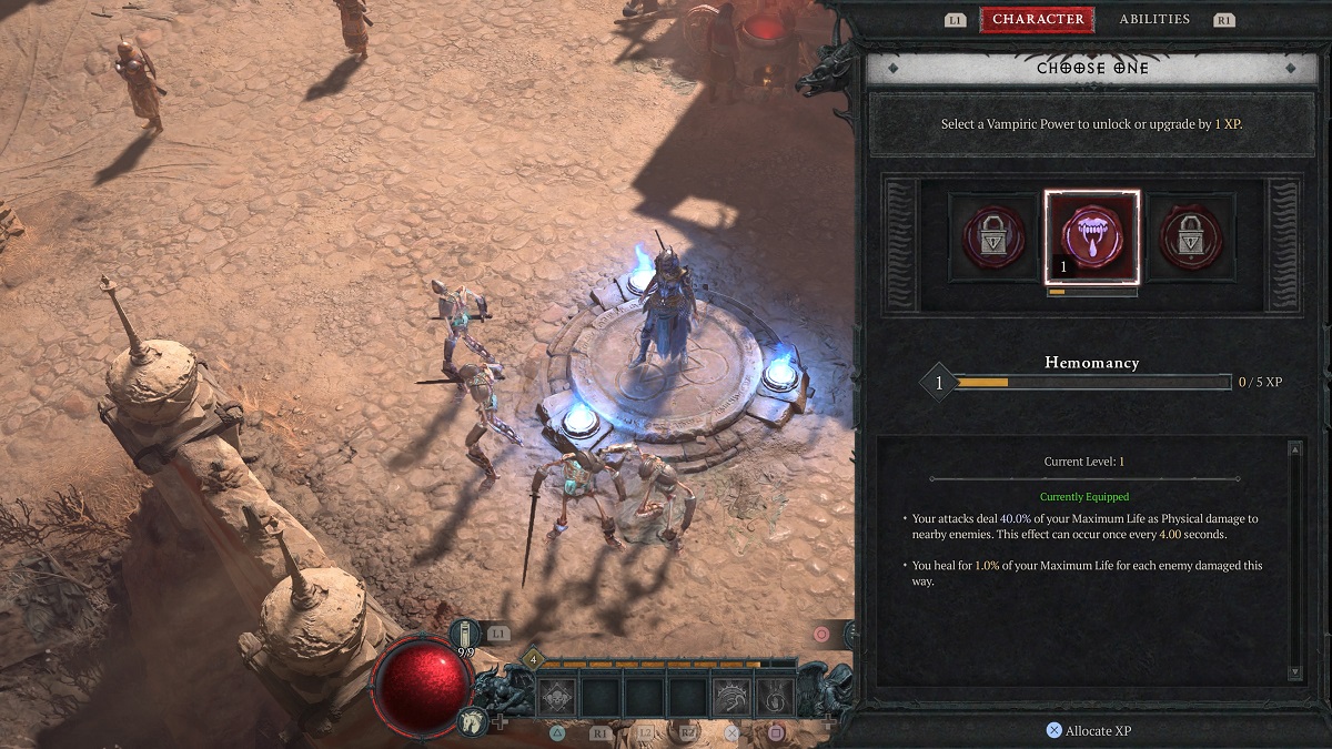 How To Equip Vampiric Powers In Diablo 4 Season Of The Blood Twinfinite   How To Unlock More Vampiric Powers Diablo 4 Season Of The Blood 