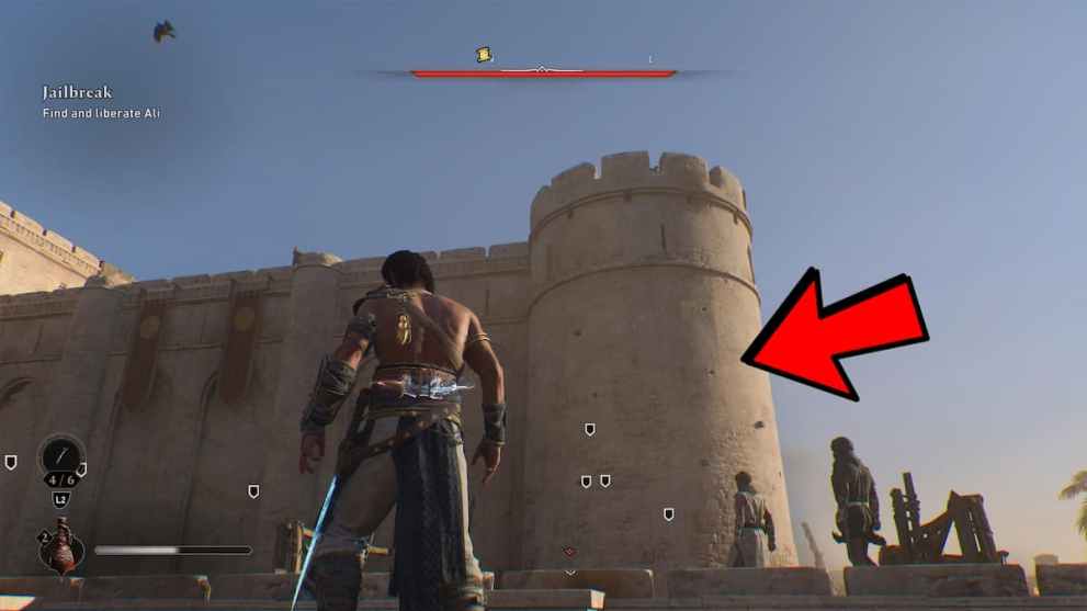 Damascus Gate Prison in Jailbreak Assassin's Creed Mirage