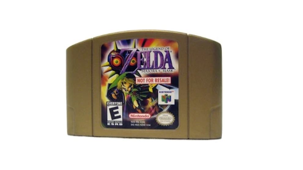 majoras mask not for resale gold