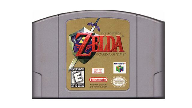 ocarina of time not for resale cart