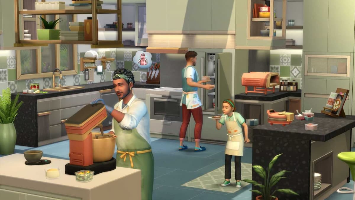 Prepping Ingredients in The Sims 4