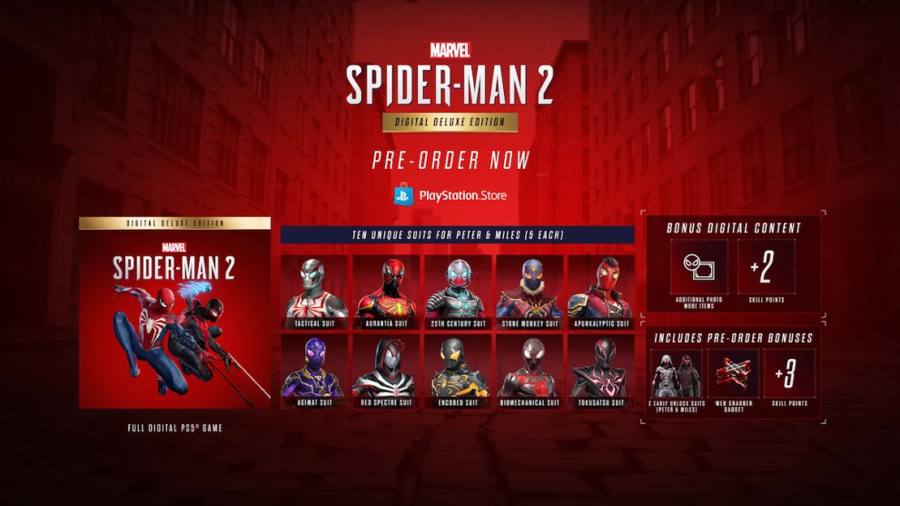 spider-man 2 digital deluxe edition bonuses