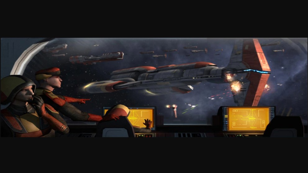 knights of the old republic space battle ships