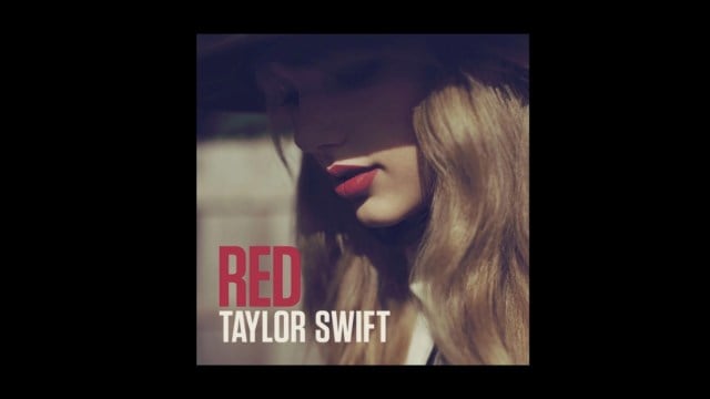 taylor swift album cover red