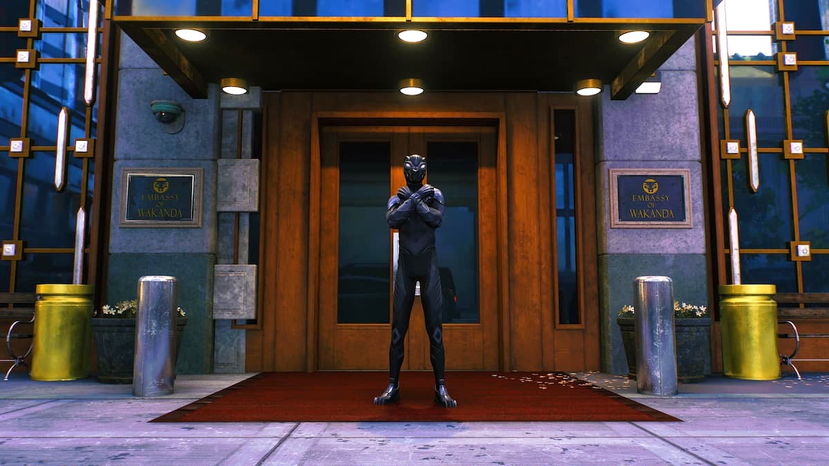 The Wakanda Forever Salute in Spider-Man 2