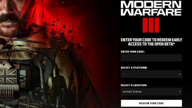 How to redeem MW3 beta code  Call of Duty Beta Redeem - Dot Esports