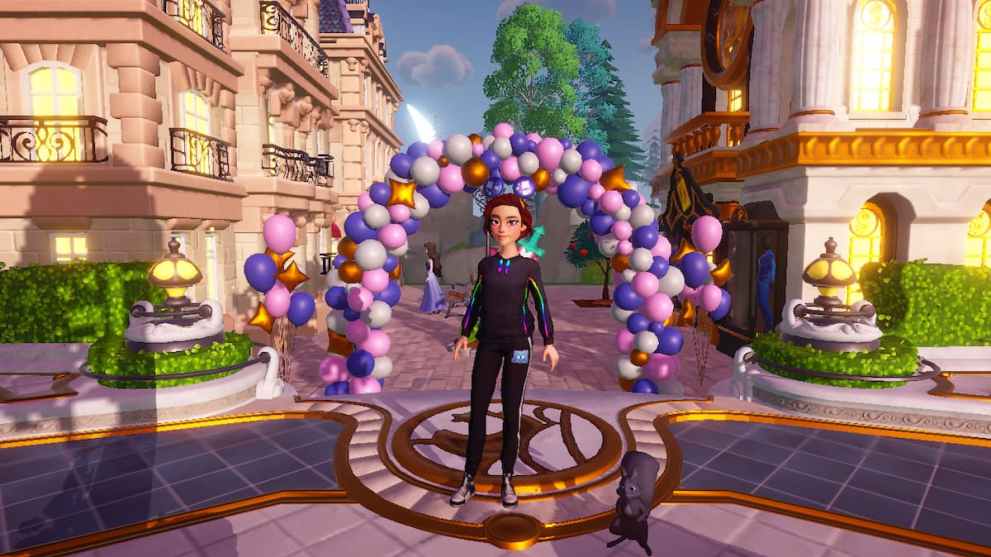 Celebration Balloon Arch & Clusters in Disney Dreamlight Valley 