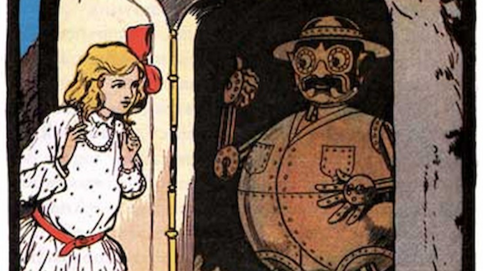 Dorothy and Tik-Tok in Ozma of Oz