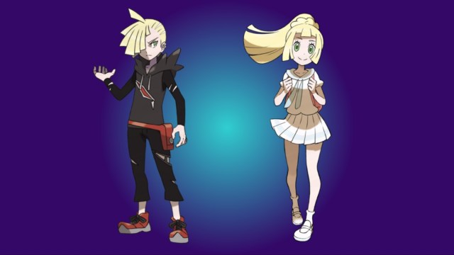 Gladion and Lillie from Pokemon