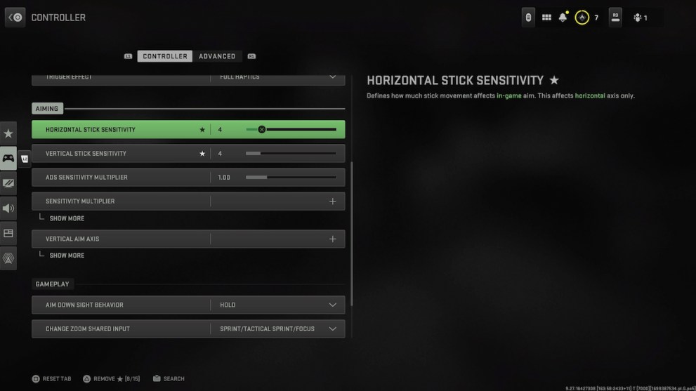 modern warfare 3 mw3 call of duty controller settings