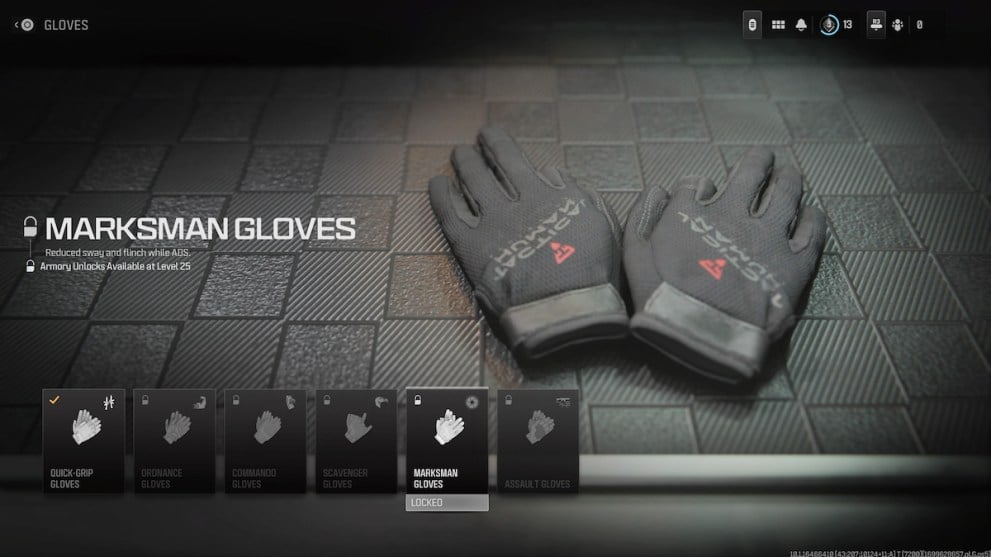 MW3 Marksman Gloves 