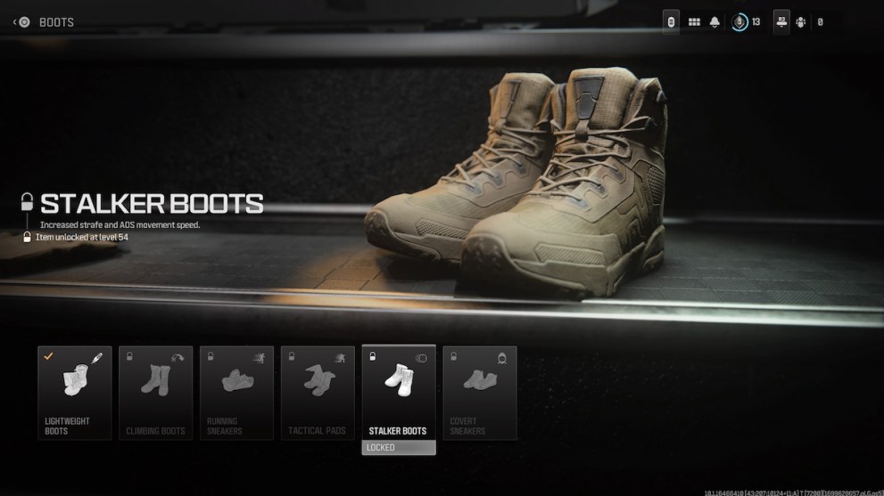 modern warfare 3 stalker boots mw3