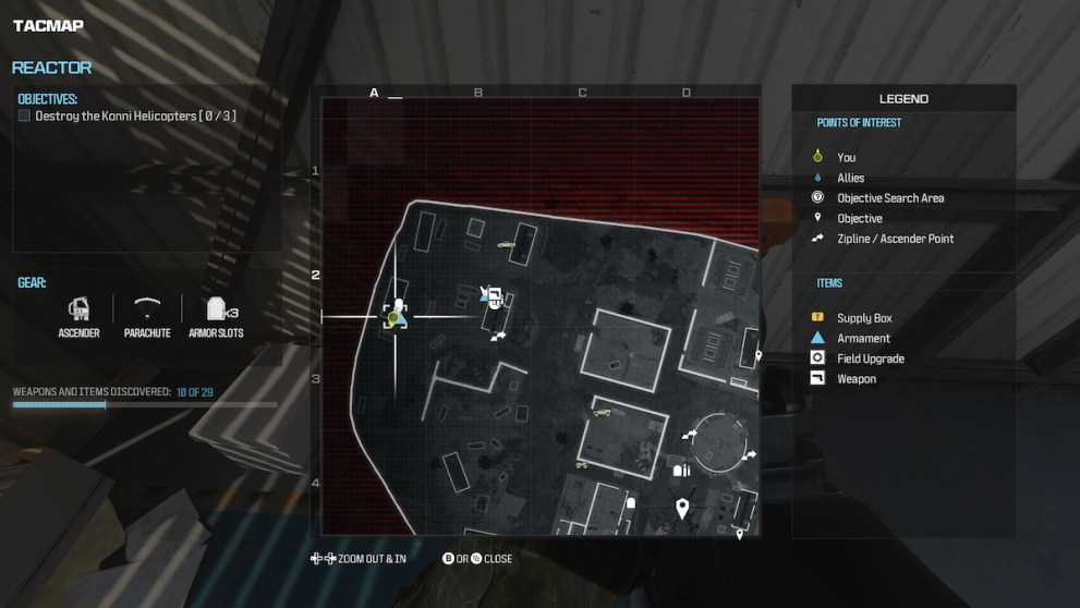 MW3 Reactor Tac Map