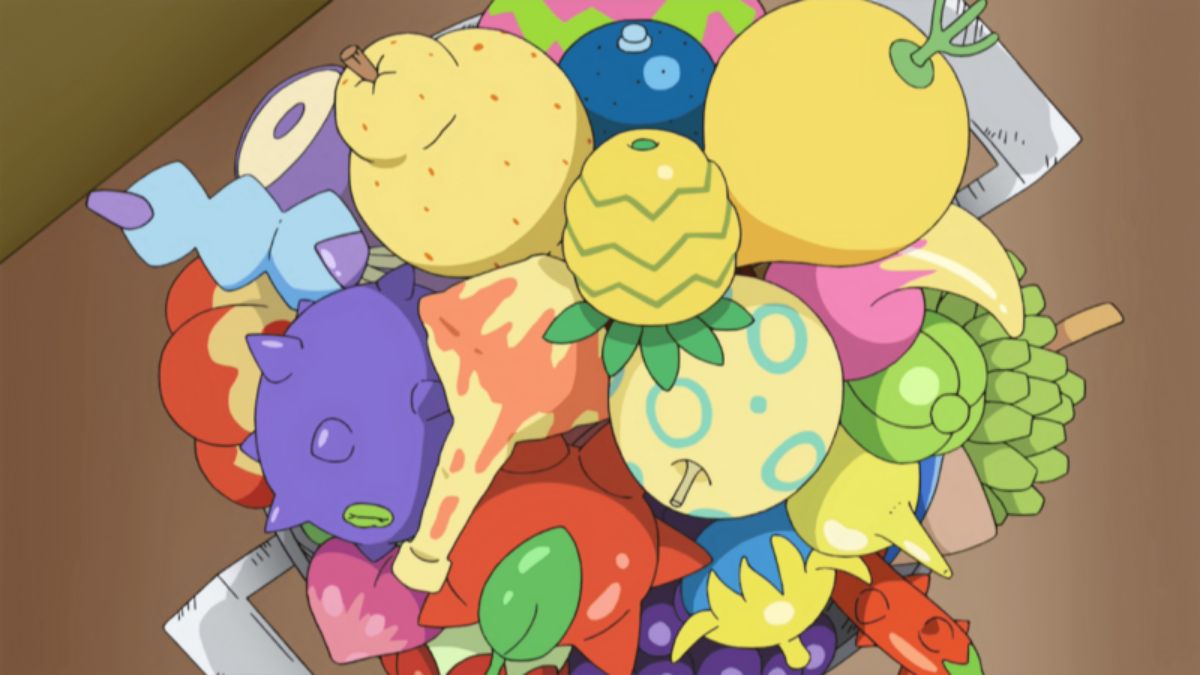 Berries in the Pokemon anime
