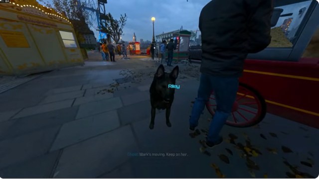 Riley the dog cameo in Modern Warfare 3