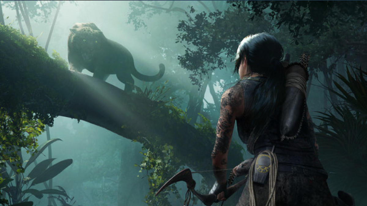 Shadow of the Tomb Raider, Lara vs Leopard