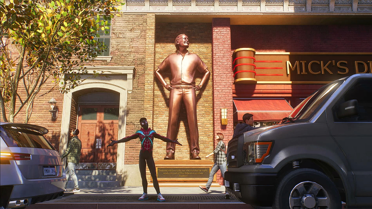 Where to Find Stan Lee Statue in Spider-Man 2