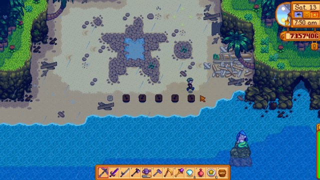 Solving Ginger Island Mermaid Puzzle in Stardew Valley.