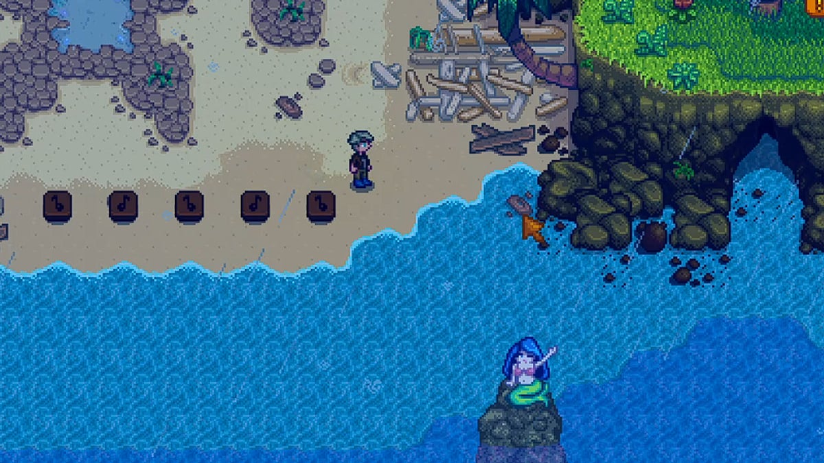 How to Solve Mermaid Song Puzzle in Stardew Valley