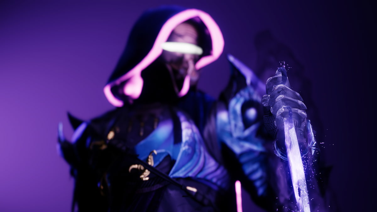 The void hunter art background in the subclass screen in Destiny 2