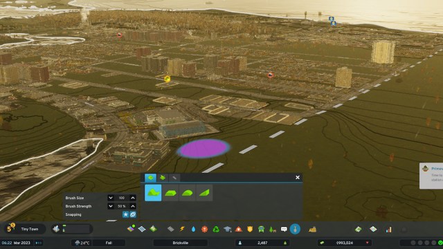 cities skylines 2 elevation changes