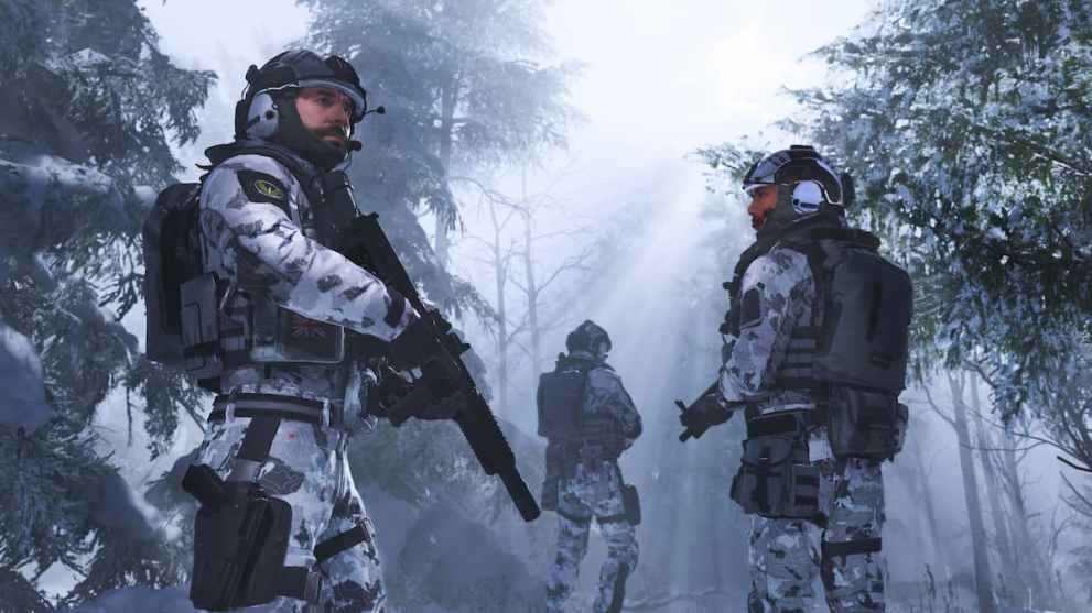 Three operators in Modern Warfare 3