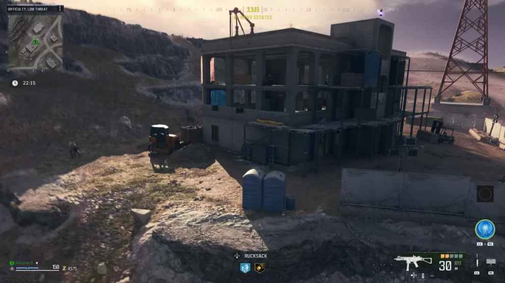 Construction Site in Modern Warfare 3 Zombies