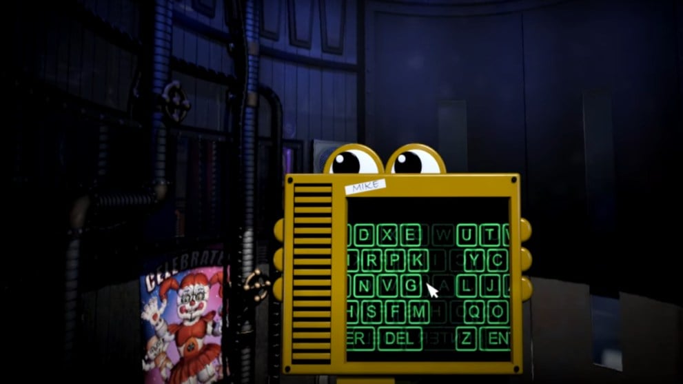 FNAF Sister Location what is HandUnit