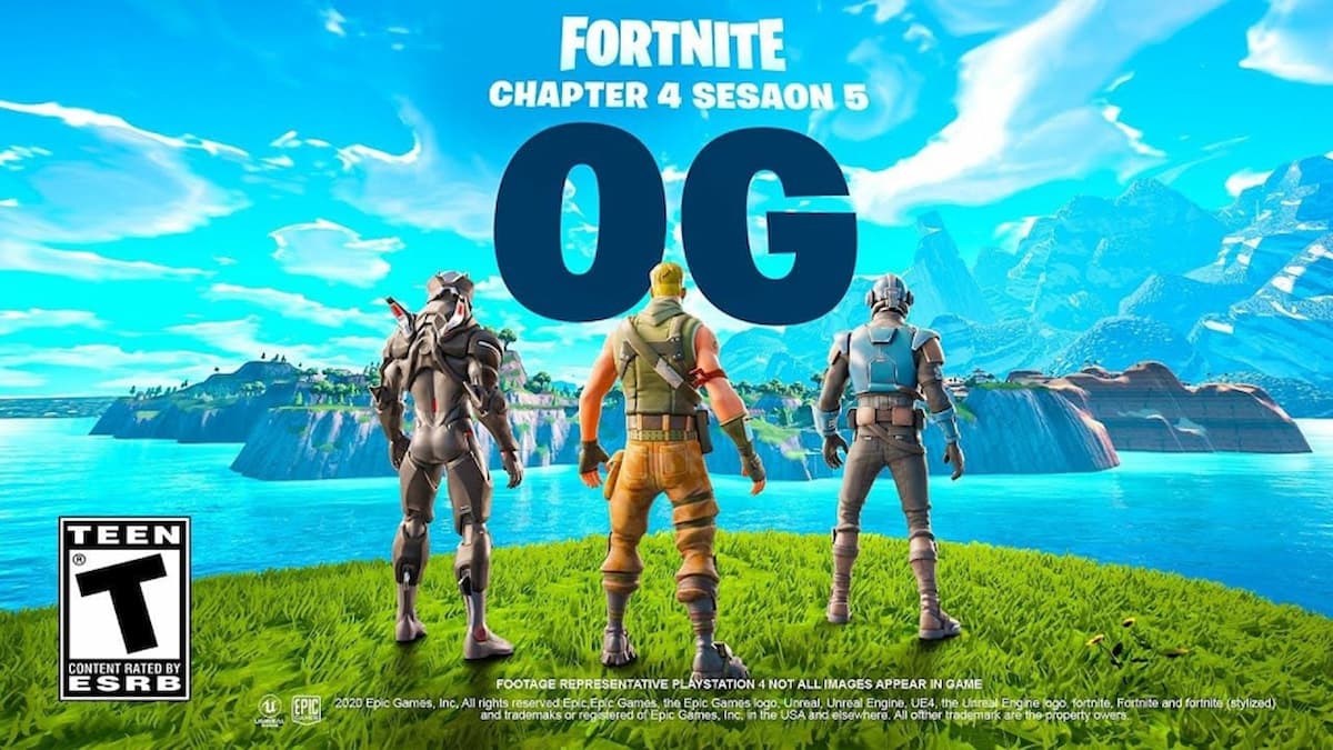 Fortnite OG Chapter 4 Season 5 Update Size for All Platforms