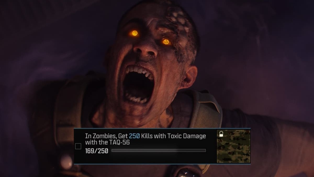 Toxic Damage Zombies Challenge in Modern Warfare 3