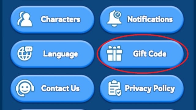 The gift code redemption box in Whiteout Survival