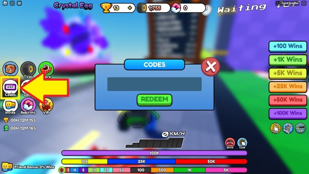 how-to-redeem-roblox-codes-in-go-kart-race-clicker