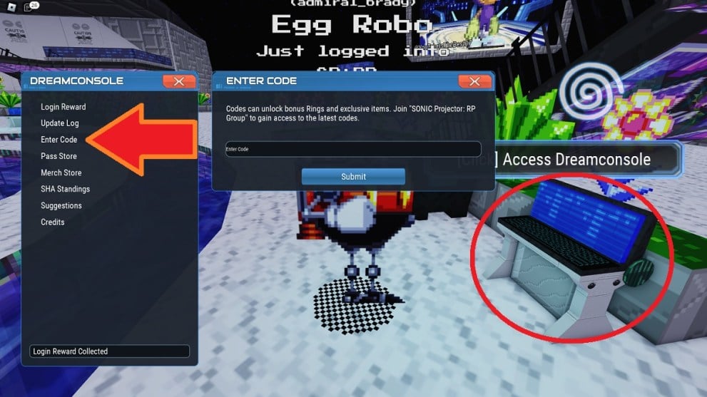 how-to-redeem-roblox-codes-sonc-projector-rp