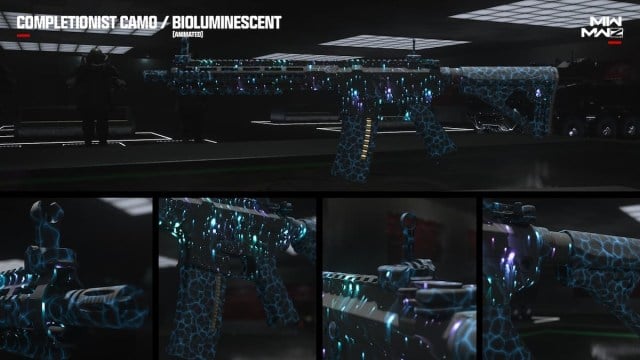 Bioluminescent Mastery Camo in Modern Warfare 3 Zombies