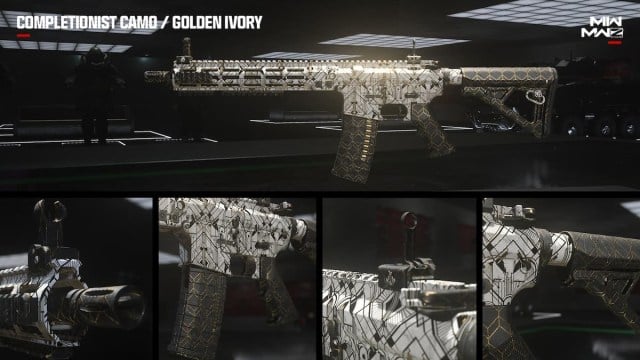 Golden Ivory Mastery Camo in Modern Warfare 3 Zombies