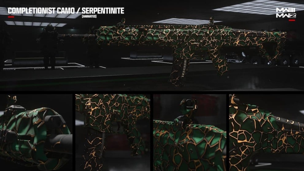 Serpentinite Mastery Camo in MW3