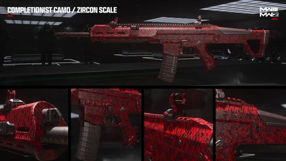 Zircon Scale Mastery Camo in MW3