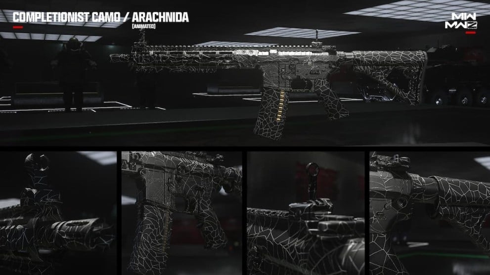 Arachnida Mastery Camo in Modern Warfare 3 Zombies