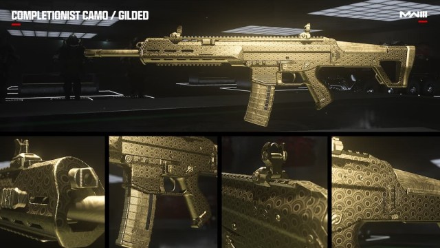Gilded Mastery Camo in MW3