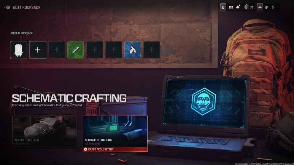 Schematic Crafting in Modern Warfare 3 Zombies