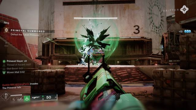 A screenshot from a Gambit match in Destiny 2