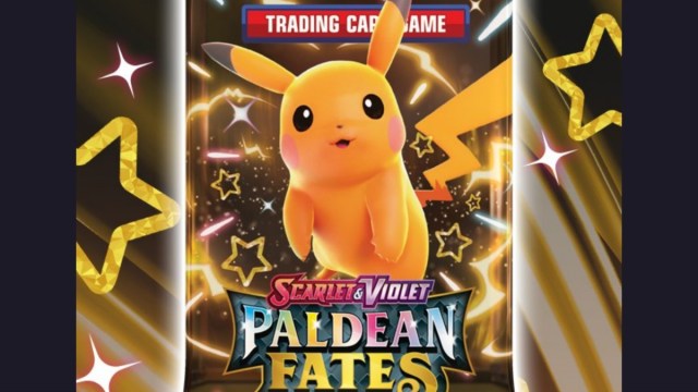 Pokemon Paldean Fates TCG Expansion