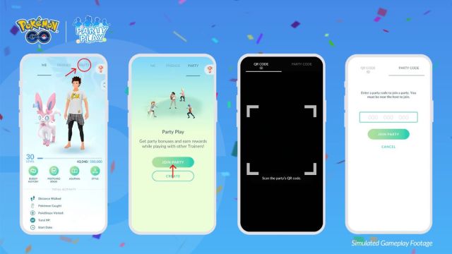 How to join Pokemon GO party mode
