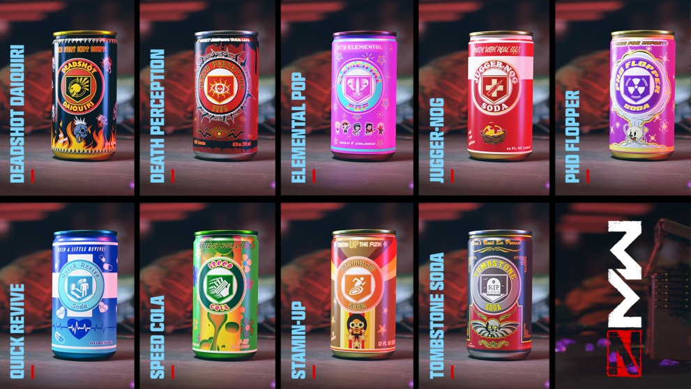 All Perk-a-Cola in Modern Warfare 3 Zombies
