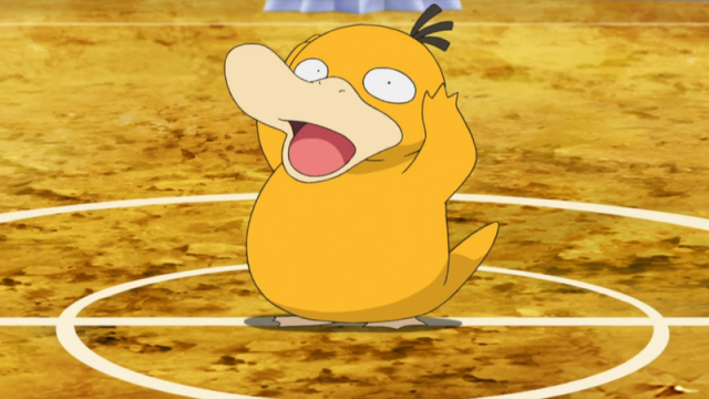 Psyduck from the Pokemon anime