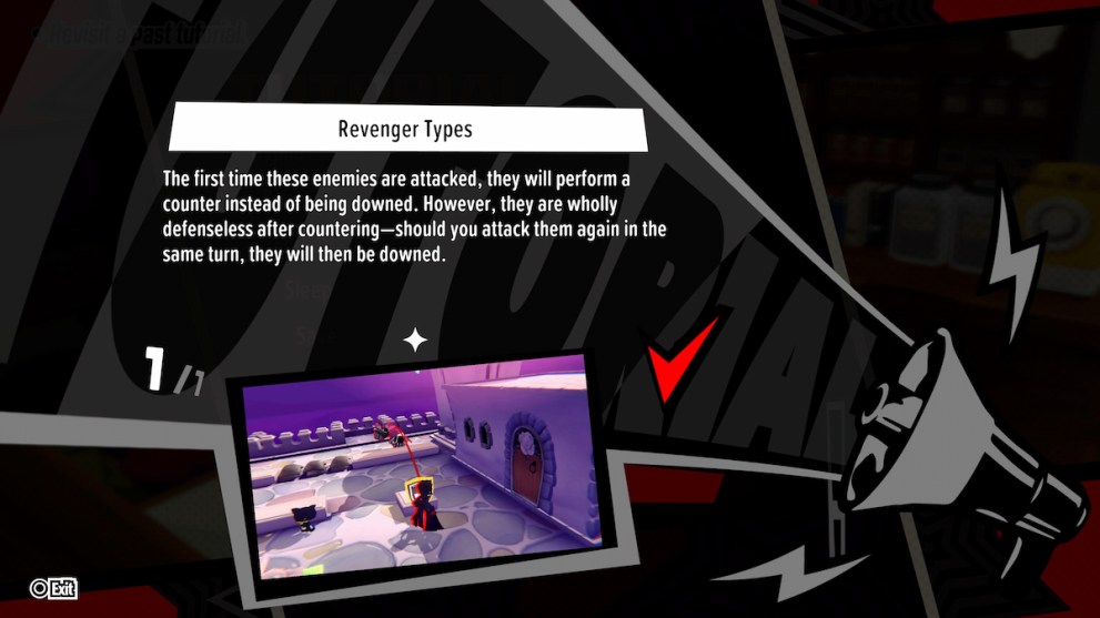 revenger enemy explanation in persona 5 tactica