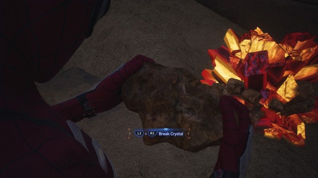 Spider-Man 2 controller adaptive triggers sandman crystal