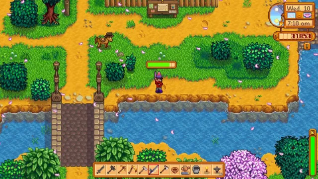 stardew valley how to fish river fishing bar casting