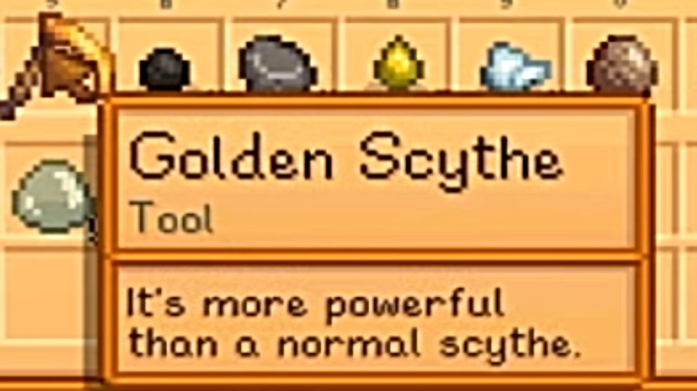 Stardew Valley what is the Golden Scythe