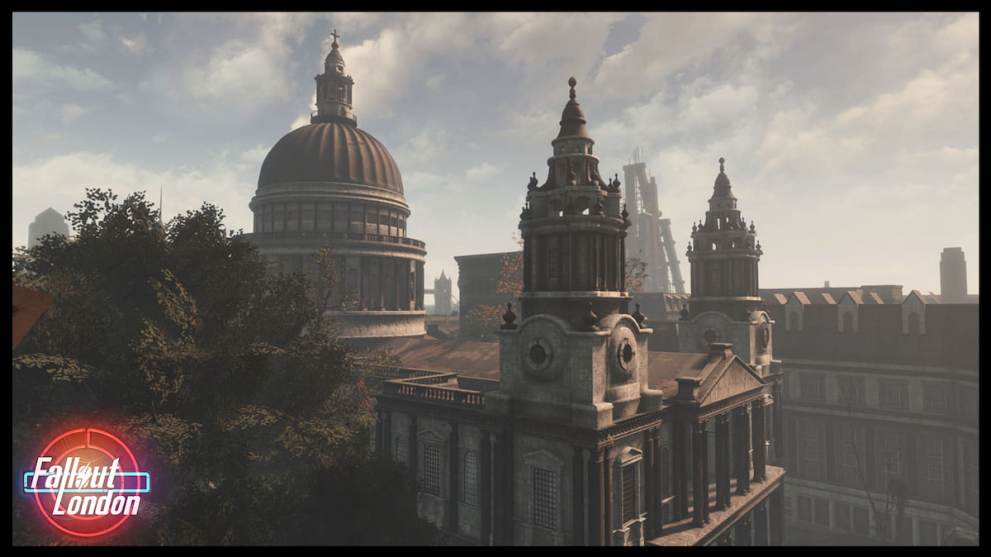 Iconic towers of London in Fallout: London